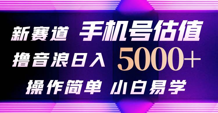 抖音不出境直播【手机号估值】最新撸音浪，日入5000+，简单易学，适合…-易创网